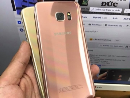 BÁN SAMSUNG S7 EDGE 32G HÀNG XÁCH TAY HÀN QUỐC ZIN ĐẸP 99%