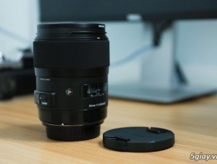 Bán SIGMA 35 ART FOR CANON Full box- Huyền thoại tiêu cự góc