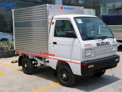 Bán xe Suzuki Thùng kín đời 2018 màu trắng,giá tốt