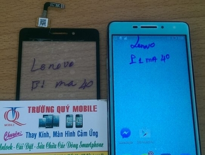 Cửa hàng chuyên thay ép mặt kính màn hình lenovo viber giá rẻ
