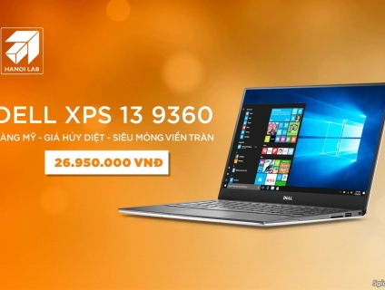 Dell XPS 13 7th Gen 9360 Core i7-7560U/16G/512G SSD/ 4K GIÁ TỐT