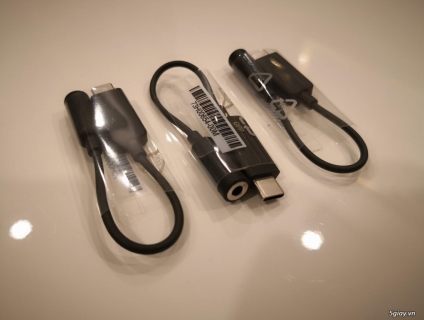 Adapter usb c ra 3.5mm kèm DAC bóc máy HTC U11