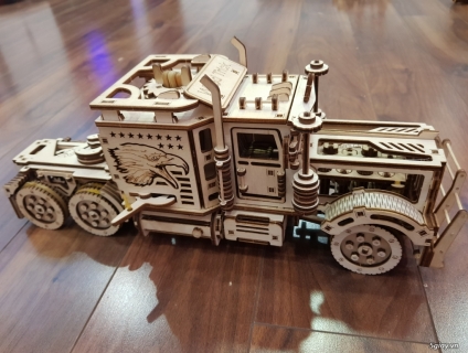 Mô hình cơ học DIY bằng gỗ - Ba mẹ và bé cùng chơi