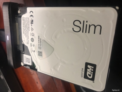 HDD WD 1Tb SLim Date Mới mới sử dụng 13h like newend 23h00" 02/07/2019