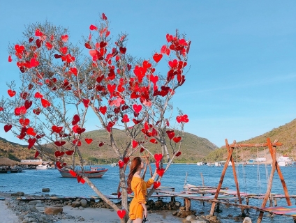 Cây Tình Yêu mang lại hạnh phúc tại Đảo Tình Yêu