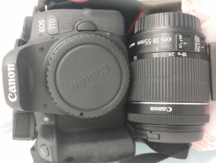 HCM Cần bán máy ảnh Canon 77D + Kit 18-55mm IS STM (hàng nhập khẩu)