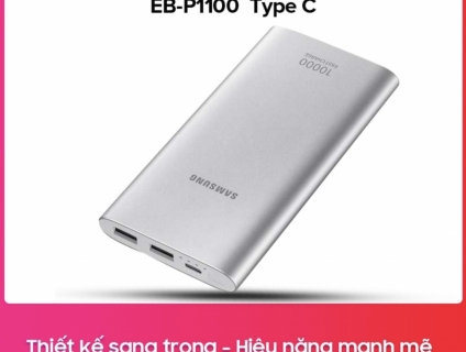 5 Pin sạc dự phòng chính hãng SAMSUNG 10.000mAh type C 2019 .. End 22h59 - 5/7/2019