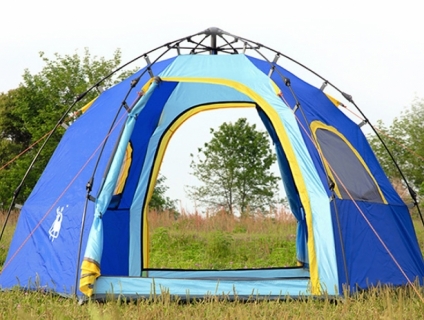 Lều dã ngoại tự bung 5-6 người lục giác Gazelle Outdoors