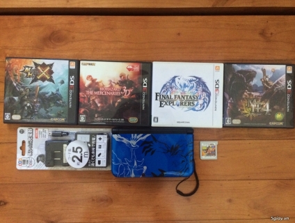 Nintendo 3ds LL pokemon XY Edition (nội địa Nhật) kèm thẻ game