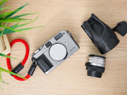 Contax G1 tem xanh + Contax Biogon 28F2.8