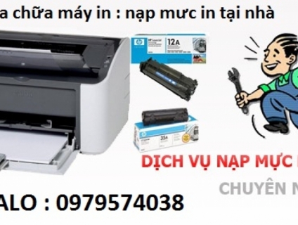 nạp mực máy in tại nhà giá rẻ : tân bình  .bình tân . tân phú quận 12.