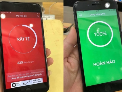 Dịch vụ thay pin iphone tại Tam Kỳ - Quảng Nam