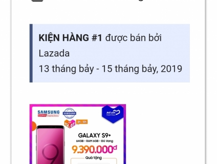 Samsung s9 plus 100% bảo hành điện tử