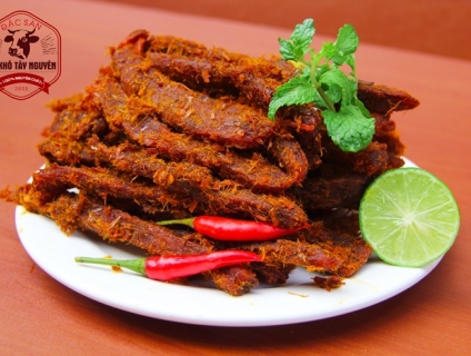 Bò Khô Tây Nguyên Thượng Hạng - Nguyên Chất 100% - bokhotaynguyen.com