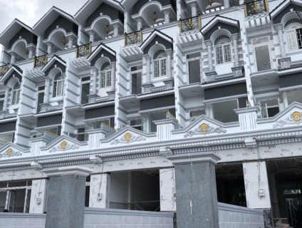 Dãy nhà phố-shophouse MT đường 20m view sông,KDC sầm uất Q.8