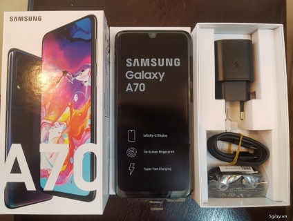HCM CẦN BÁN SAMSUNG A70 128gb CTY
