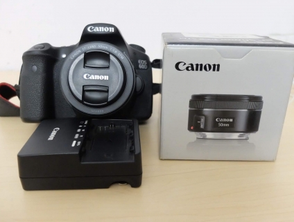 Canon 60D + lens fit 50mm 1.8 STM