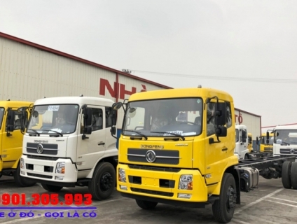 Giá Xe tải Dongfeng B180 – 9 Tấn – thùng 7m5 Euro 5 – Nhập 2019 .