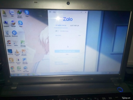 laptop samsung p6200_4g_ssd 120g new bh 3nam_pin mới thay ~ 2h_new 85%