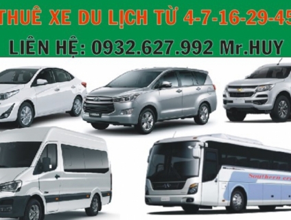 Cho thuê xe du lịch giá rẽ từ 4-7-16-29-45 chỗ