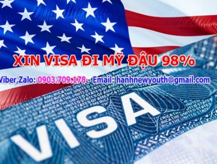 Dịch vụ làm visa Mỹ, xin visa du lịch Mỹ đậu 98%