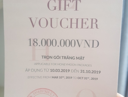 Chuyển nhượng gói trăng mật của CHLOE Gallery tại Tp. Hô Chí Minh