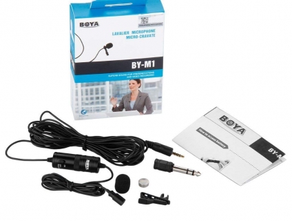 Bán mic Tasktar SGC-598 và mic Boya M1 cài áo !