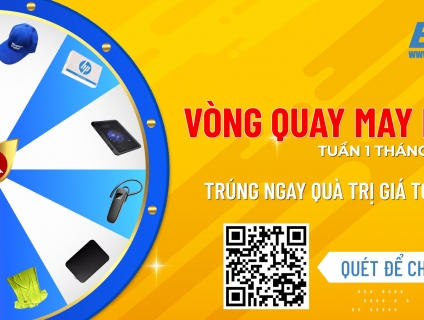 Tham gia ngay Vòng Quay May Mắn - Quay Ngay Trúng Lớn