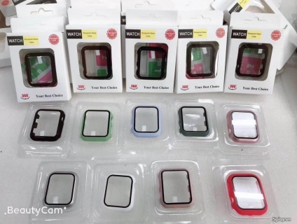 Chụp kèm kính của Apple wach