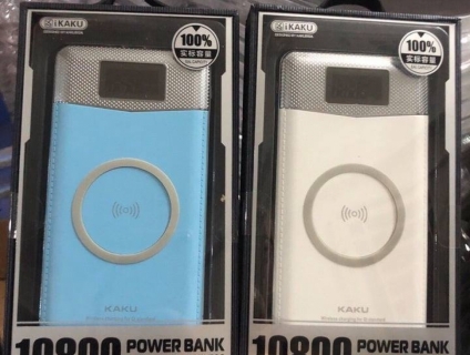 Pin dự phòng chính hãng Kaku 100% không dung lượng ảo, sạc không dây
