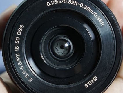 Ống kính sony 16-50mm f3.5-5.6 oss đen đẹp cho sony nex sony a6000