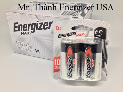 Pin Đại Energizer Chính Hãng Alkaline E95/BP2-LR20