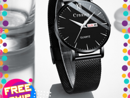 [XẢ HÀNG SALE OFF 50%] Đồng Hồ Nam Hàng Chính Hãng Nhật Bảo Hành 1 Năm