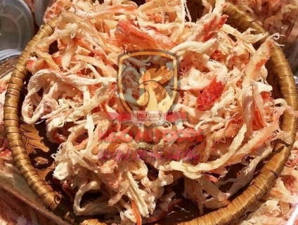 Mực xé sợi hấp nước dừa loại 1