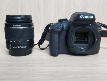 Hiện mình cần bán 1 Máy Ảnh Canon EOS 3000D Kit 18-55mm Full (Đen)