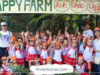 Tour ngoại khóa Nông Trại Happy Farm