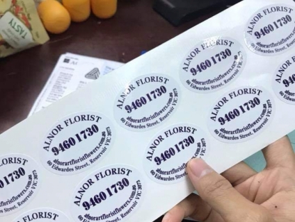 In decal, tem nhãn, mác, satin theo yêu cầu