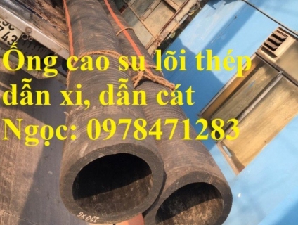 Chuyên bán ống cao su lõi thép phi 100, phi 150, phi 200, phi 300.