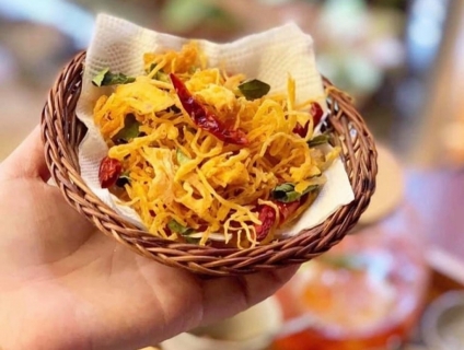 Khô gà lá chanh mềm dai- khô gà lá chanh hảo hạng