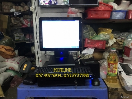 Máy tính tiền trọn bộ bằng mã vạch cho Cửa hàng Tạp hóa ở Cần Thơ