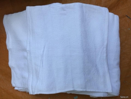 khăn trắng 100% cotton