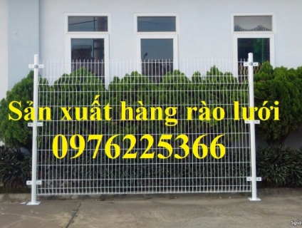 Hàng rào lưới thép chấn sóng, hàng rào gập đầu, hàng rào lưới thép hàn