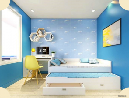 Bán căn góc Bcons Garden 58m2 (2PN/2WC) L22 NT cơ bản, TT 437tr