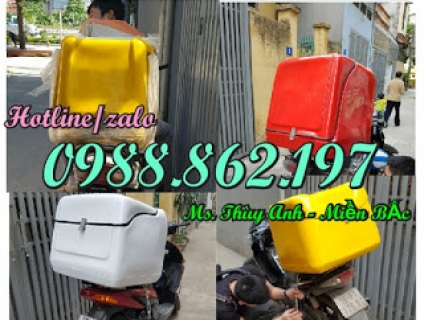 Thùng chở hàng giá rẻ hà nội, Thùng giao đồ ăn nhanh, thùng chở hàng