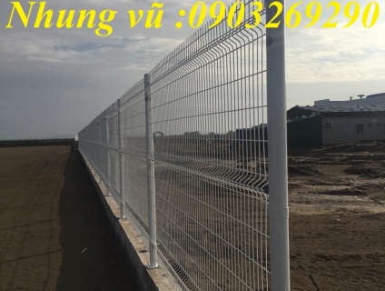 Sản xuất lưới hàng rào lưới thép chấn sóng - bẻ đầu tam giác phi 5