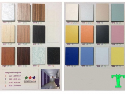 Phân biệt tấm compact giá rẻ và tấm compact nhập khẩu