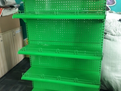 Kệ siêu thị xanh lá