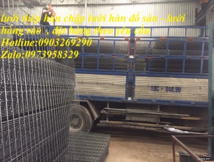 Cung cấp lưới đổ sàn - lưới hàn chập dạng cuộn / tấm D4 ( 100 *100),