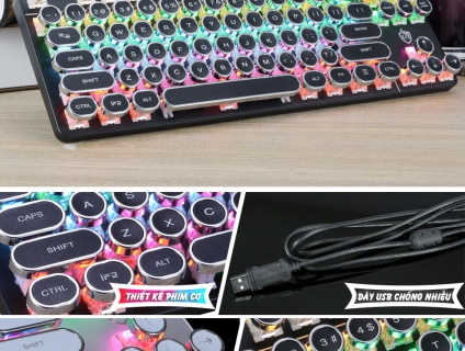 Bàn phím cơ Blue Swich HKJ917