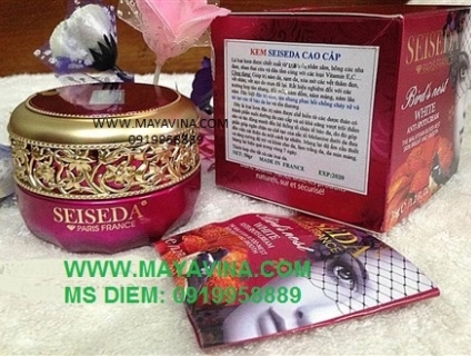 Kem SEISEDA Tổ Yến (BIRD’S NEST WHITE) trị nám, chống lão hoá